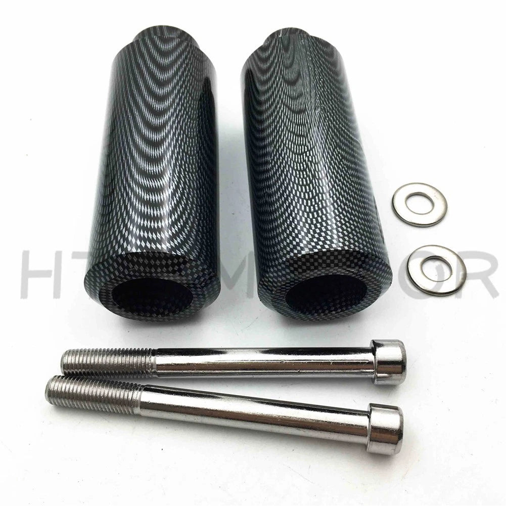 Long Carbon Frame Sliders for Honda CBR600 F4 F4i (1999–2007) NO-CUT