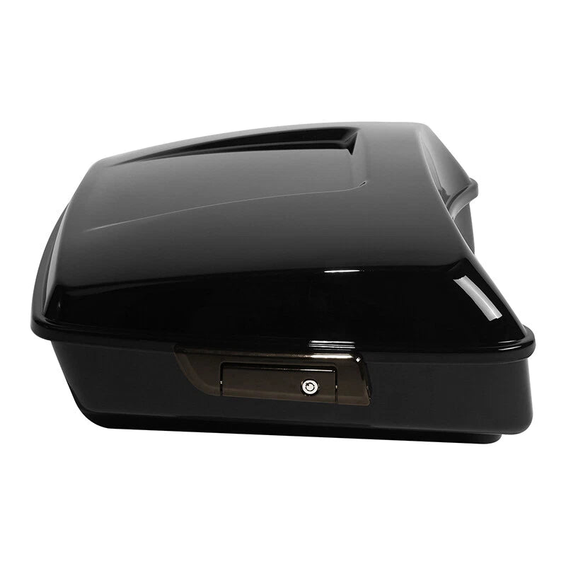 Chopped Trunk Luggage for Harley Touring Street Road Glide (2014–2026) Black