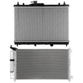 Cooling Kit: Aluminum Radiator & AC Condenser for Nissan Cube (2009–2014)