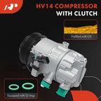 A/C Compressor with 6-Groove Pulley for Kia K5 (2021–2024)