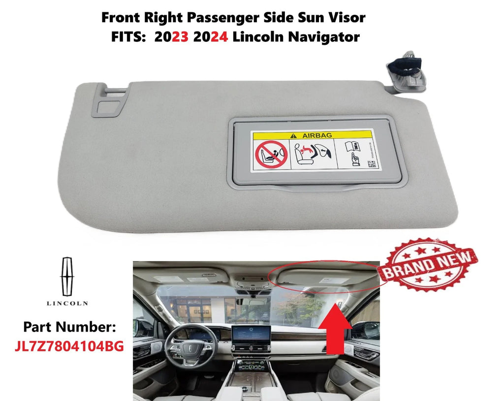Front Right Sunvisor for Lincoln Navigator (2023–2024) JL7Z7804104BG