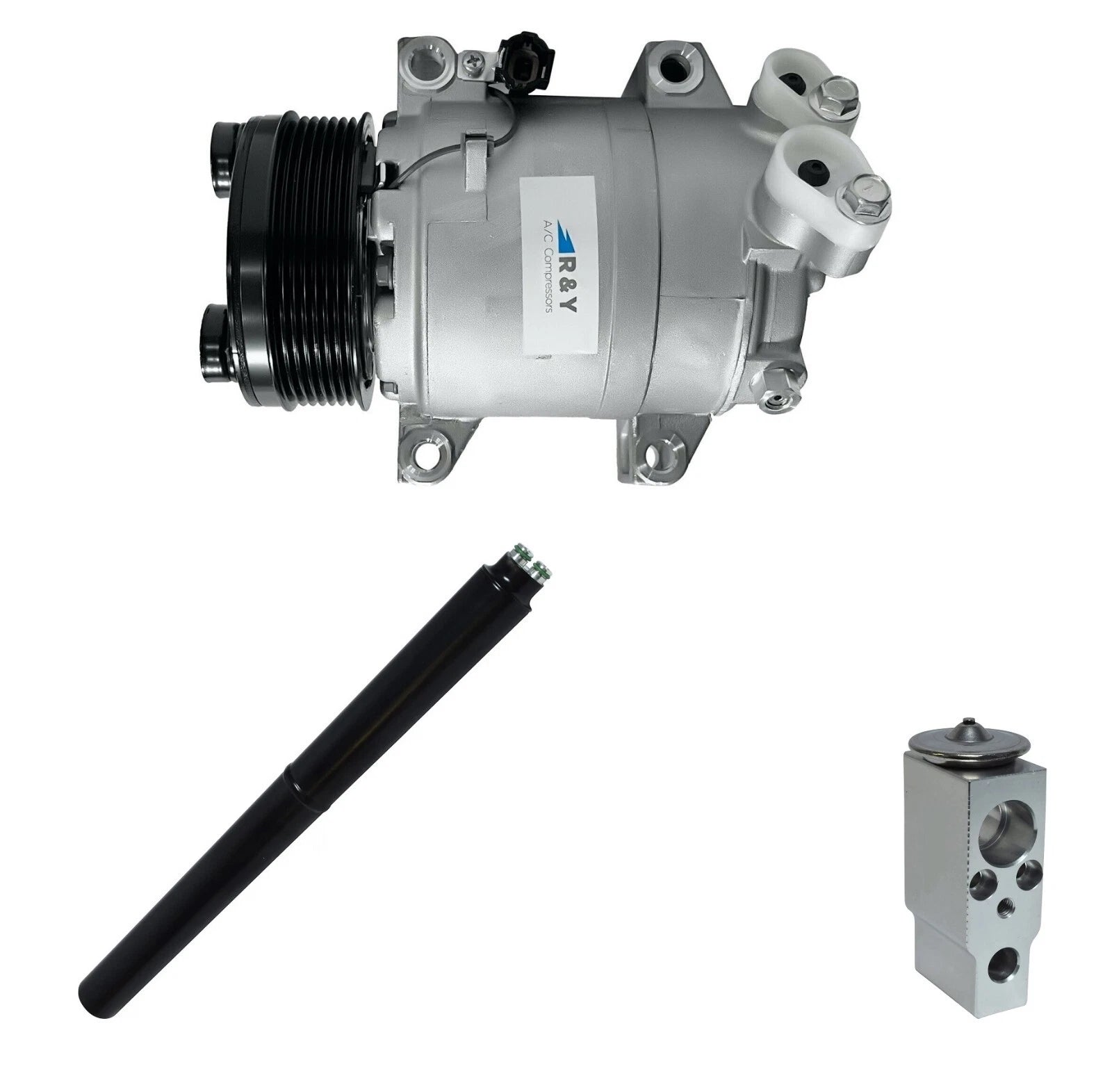 AC Compressor Kit Replacement for Nissan Titan 5.6L (2014-2015)