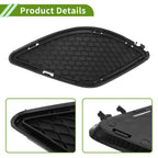 1 Pc Fog Light Grill for Mercedes-Benz (No. 1178850422) (Black)
