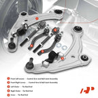 6X Front Lower Control Arm Ball Joint Tie Rod for Nissan Altima (2007–2013)