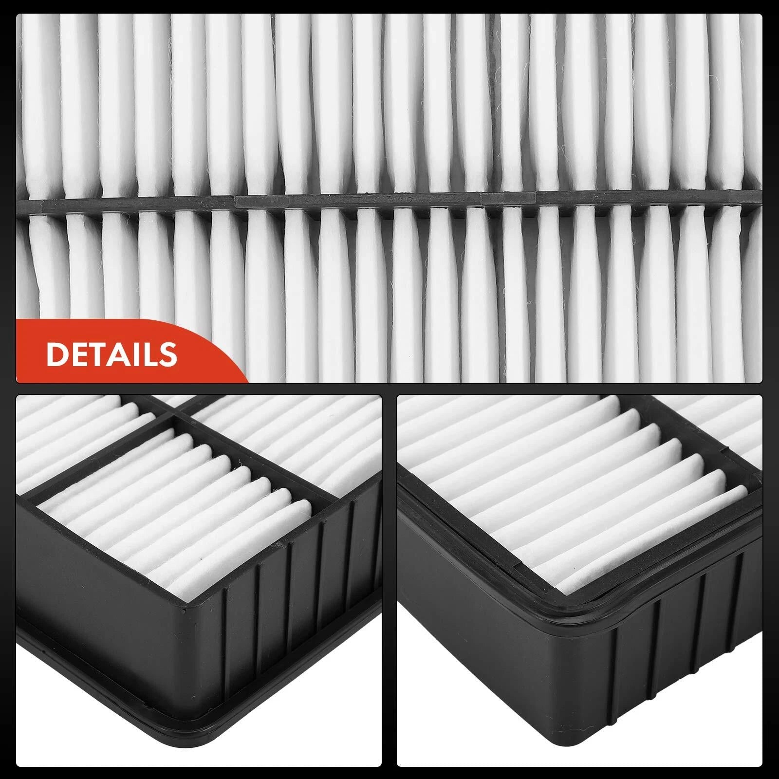 2X Engine Air Filter for Mitsubishi Outlander (2003-2006) Mirage (1997-2002)
