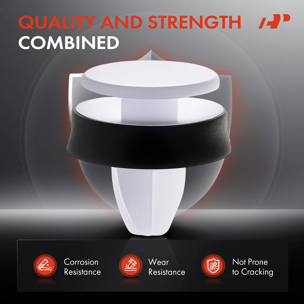 30Pcs 12mm Nylon Body Side Moulding Retainer for Ford