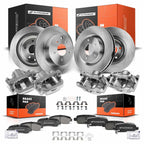Brake Rotor, Pad & Caliper Set for Nissan Rogue 