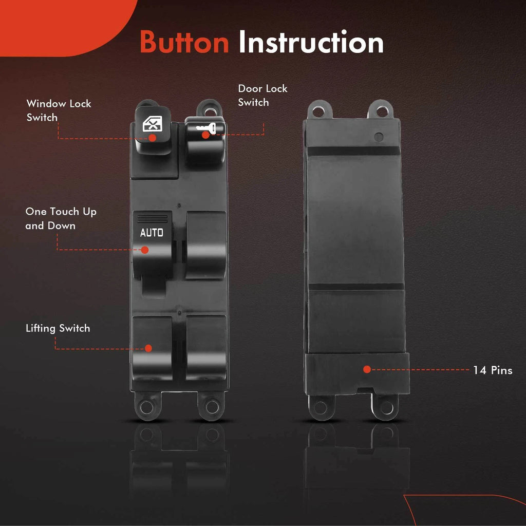 Power Window Switch for Nissan Altima, Sentra (1998-2001)
