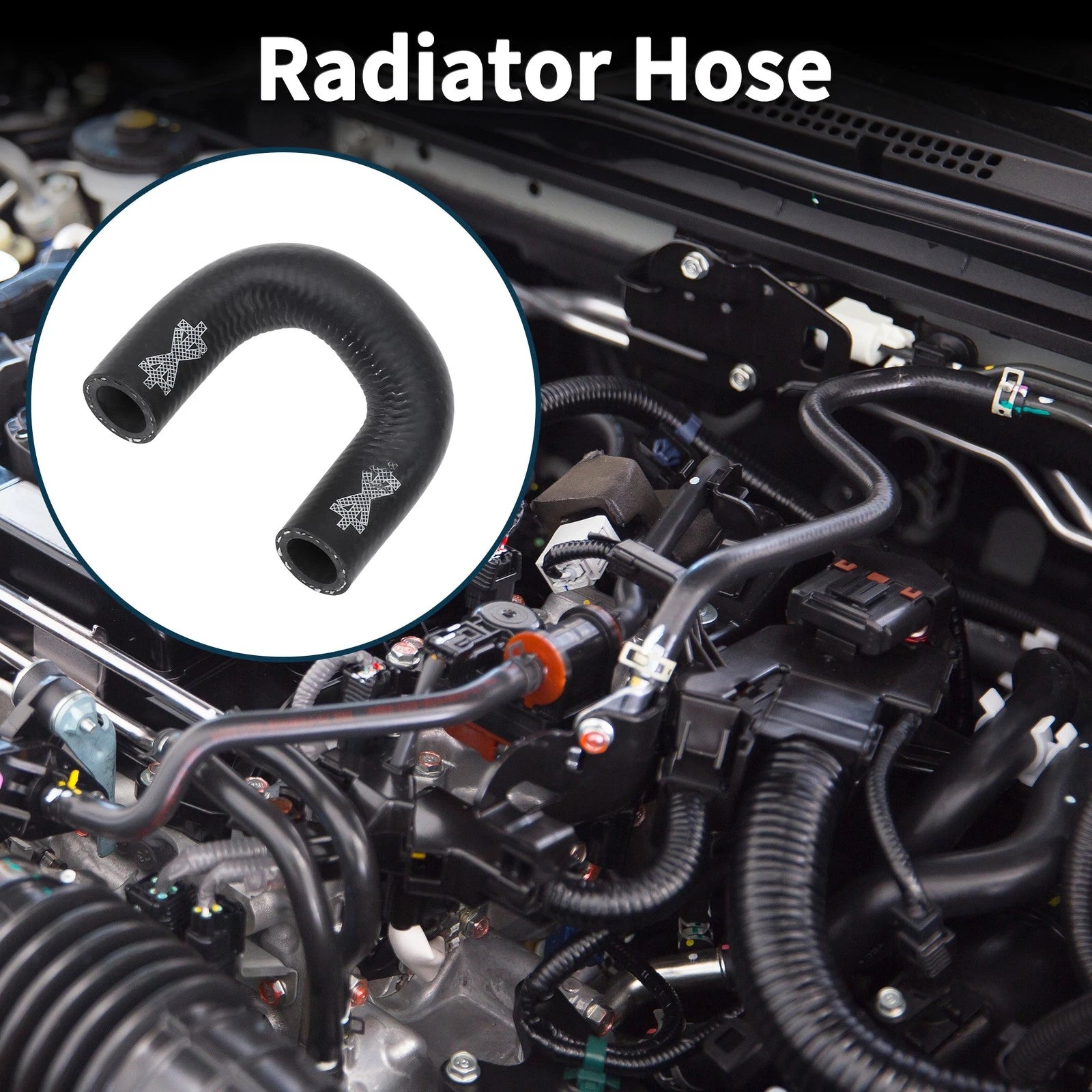 Radiator Hose Coolant Pipe for Audi Q5 (2010–2017) No. 06L121051D Rubber