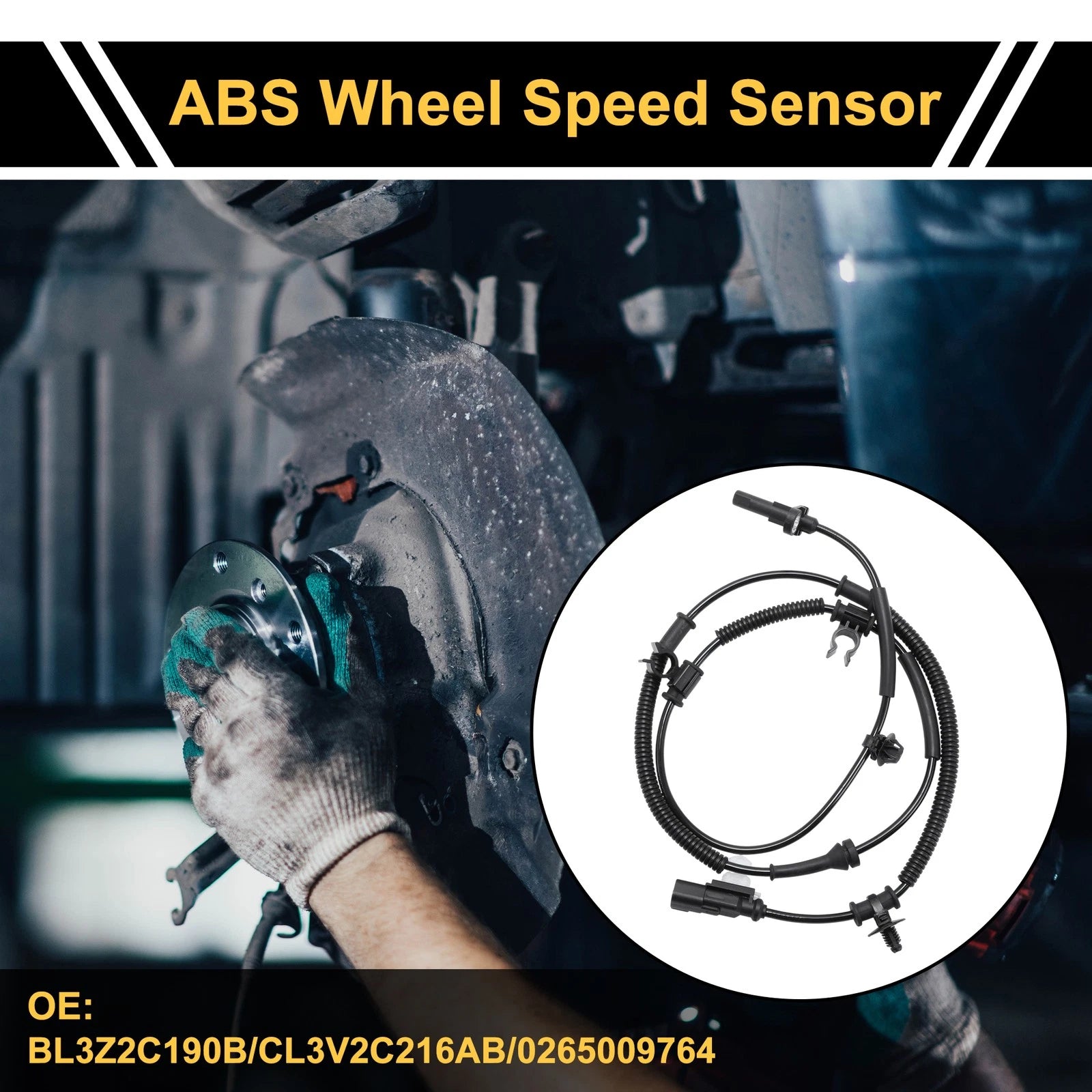 ABS Wheel Speed Sensor No.BL3Z2C190B/CL3V2C216AB for Lincoln Mark LT (2011–2014)