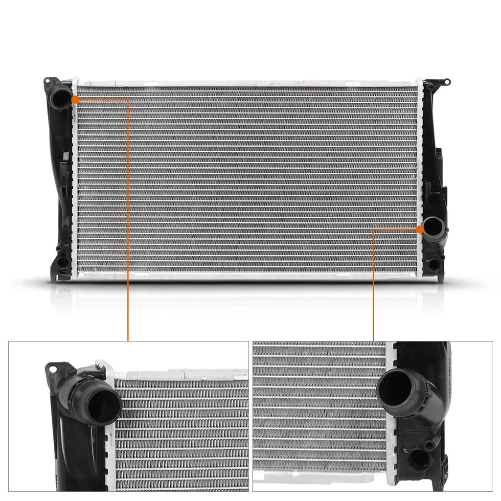 Aluminum Radiator DPI-2941 for BMW 135/335/X1/Z4 3.0L (2007–2016)