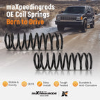 2X Front Coil Springs for Jeep Grand Cherokee (1999–2004) 4WD RWD