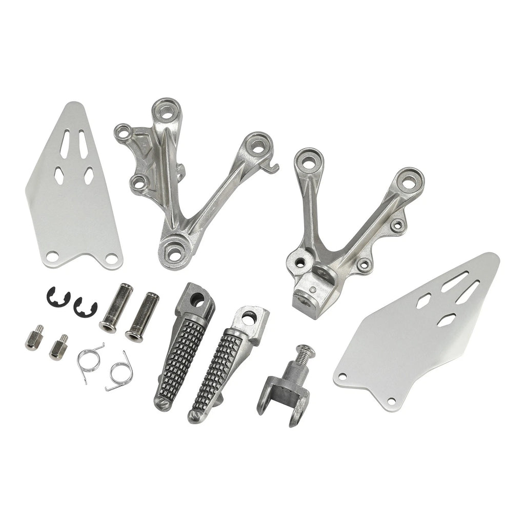 Driver Footpegs Bracket Kit for Kawasaki Ninja ZX6R (2019–2025)