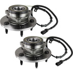 Wheel Hubs for Ford Expedition (1997–2000) Front Left Right with Bearing & Sensor