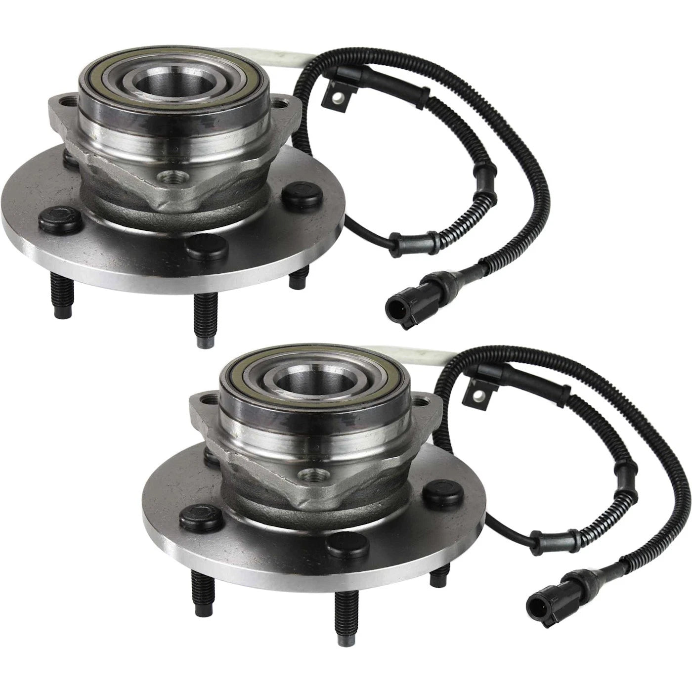 Wheel Hubs for Ford Expedition (1997–2000) Front Left Right with Bearing & Sensor