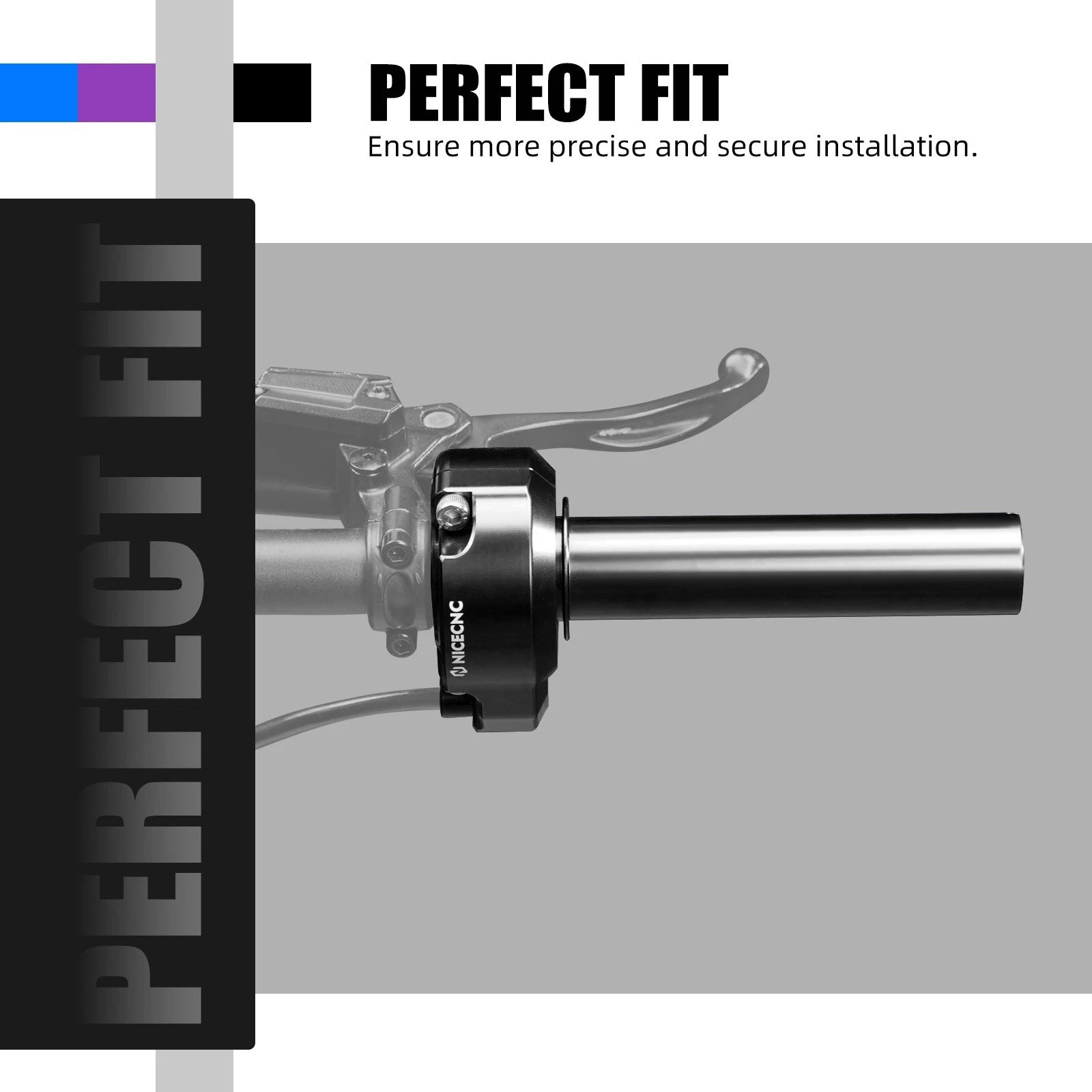 Throttle Housing with Tube for Surron Light Bee X S L1E Segway X160 X260