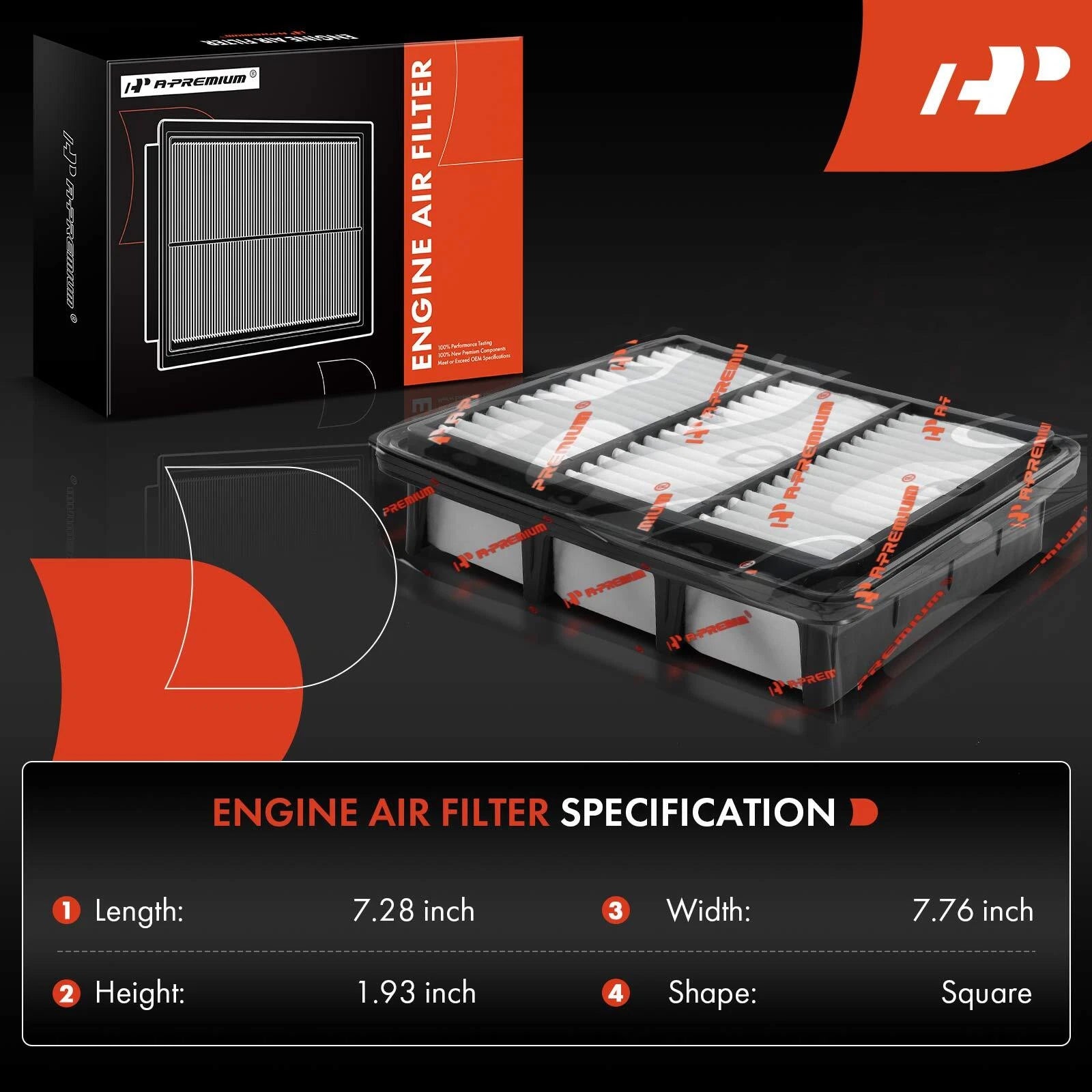 Engine Air Filter for Hyundai Elantra (2007–2012) Kia Forte Koup (2010–2013)