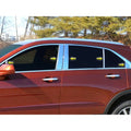 10pc. Luxury FX Pillar Post Trim for 2019-2023 Cadillac XT4 - LUXFX3823