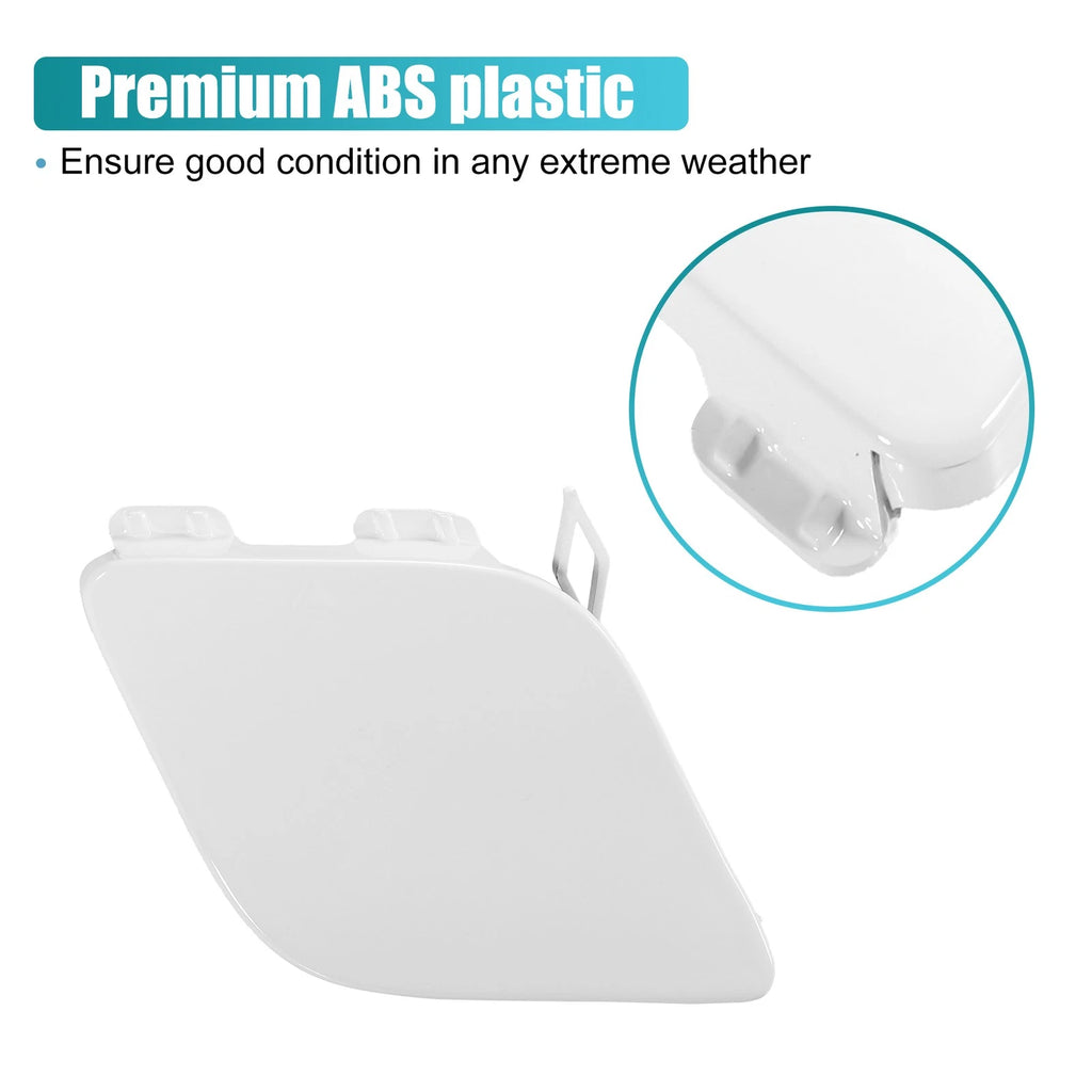Front Bumper Tow Hook Cover for Mercedes-Benz CLA-Class (2014–2019) No.A1178851222 White