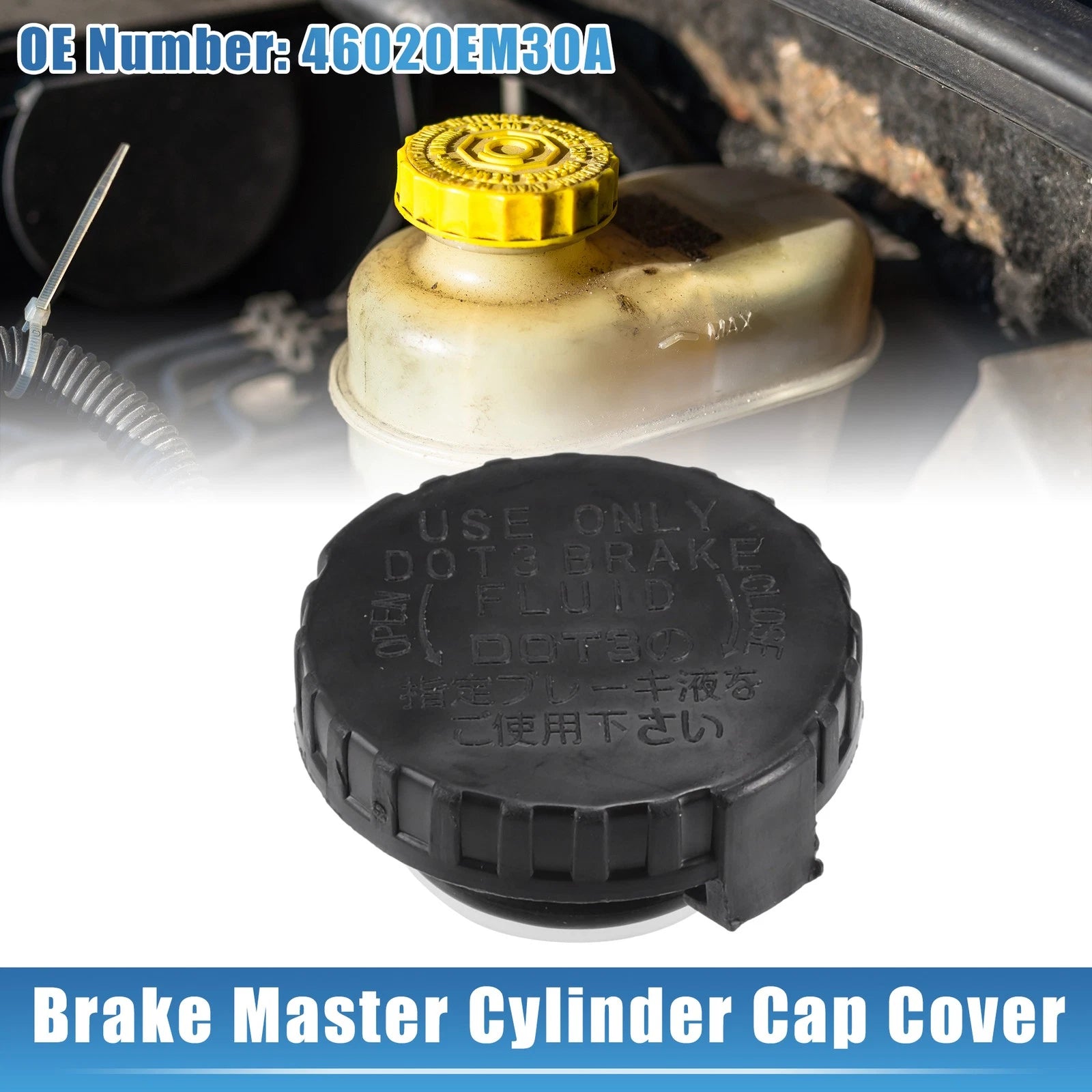 Brake Master Cylinder Cap Cover No. 46020EM30A for Nissan Cube (2009–2014)