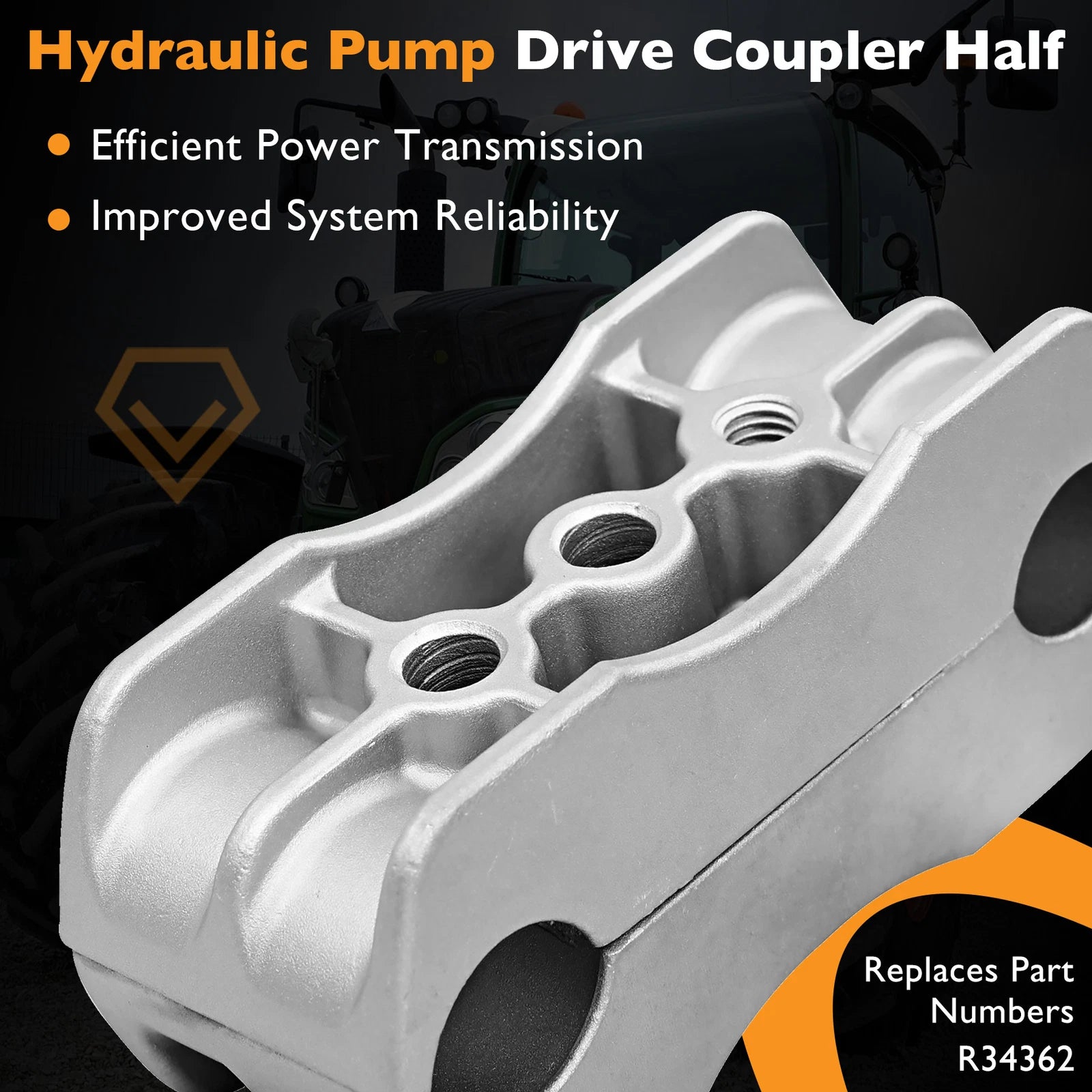 Hydraulic Pump Coupler Repair Kit for John Deere Tractor 1830 2030 2040