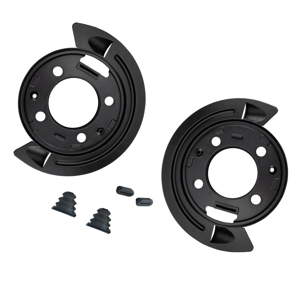 Pair of Rear Brake Dust Shields for Dodge Ram 2500 3500 (2003-2011)