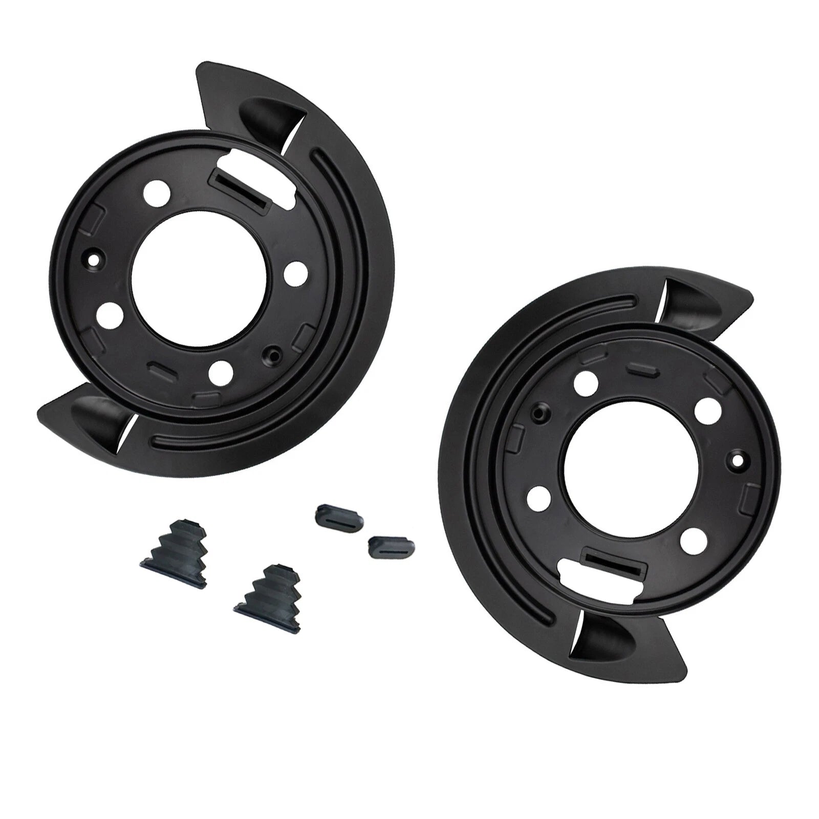 Pair of Rear Brake Dust Shields for Dodge Ram 2500 3500 (2003-2011)
