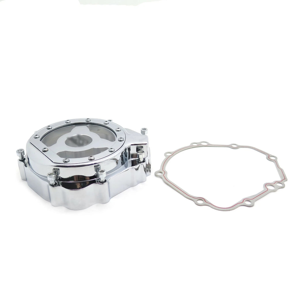 Engine Stator Cover for Suzuki GSXR 1000 (2005–2008) Chrome with Gasket