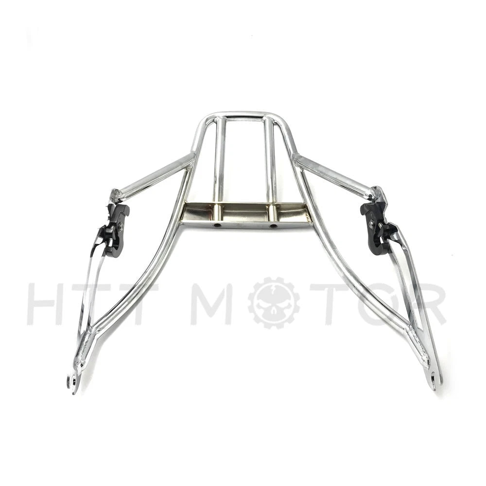 Chrome Detachable 2-Up Luggage Rack for Harley Street 500 750 (2015–2017)