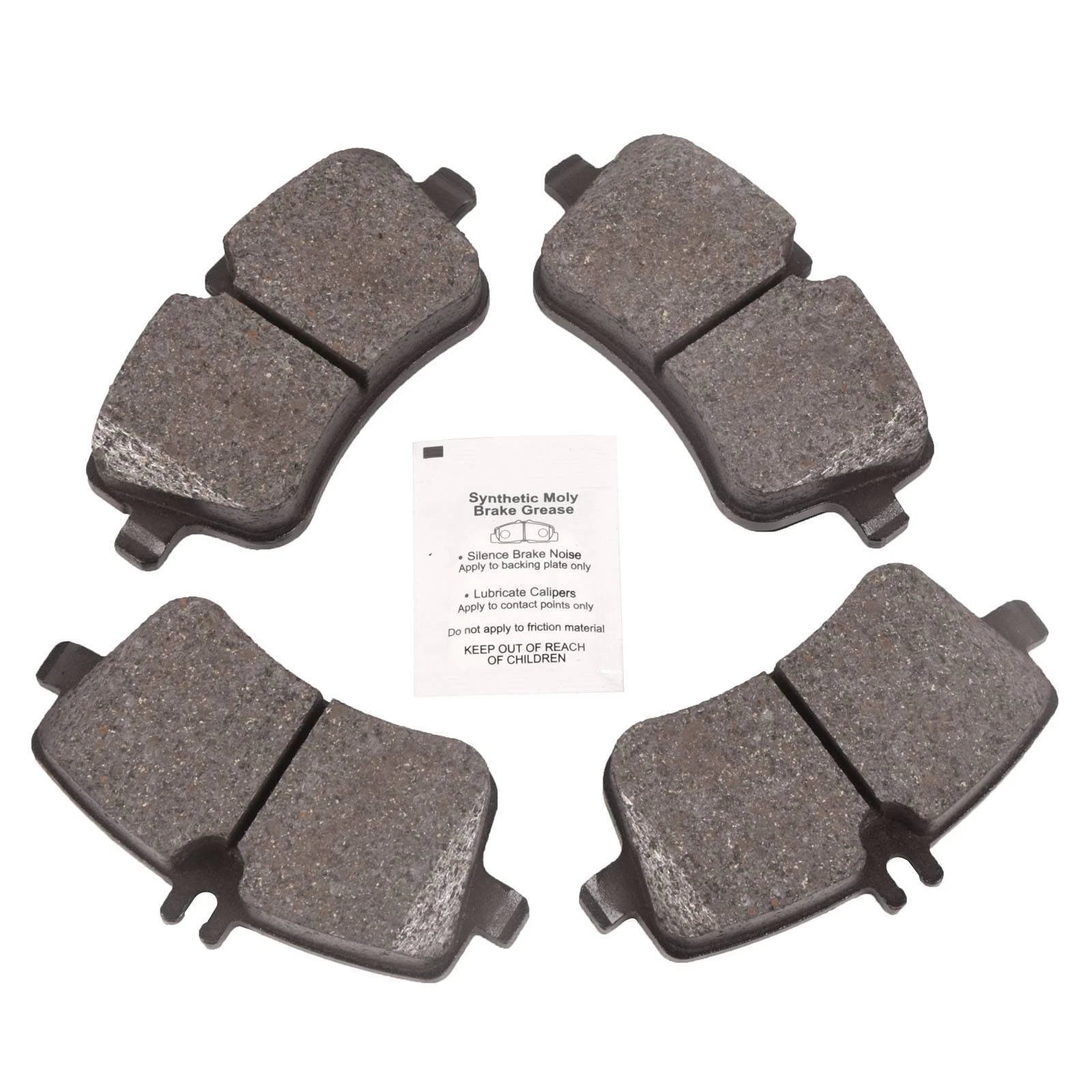 Front Disc Ceramic Brake Pads for Mercedes-Benz C230 C240 SLK280 SLK300 (2001–2009)