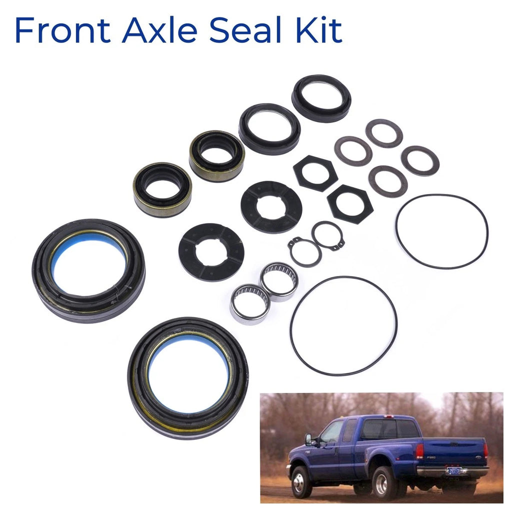 Front Axle Shaft Seal & Bearing Kit for Ford F-250 F-350 F-450 (1998–2004)