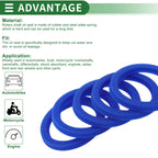 Set of 5 Oil Seal Rotary Shaft Seal 45x57x6mm TPU High Pressure