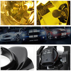 Fog Lights for Toyota Prius C (2015–2018) Amber Lens with Switch & Bezel