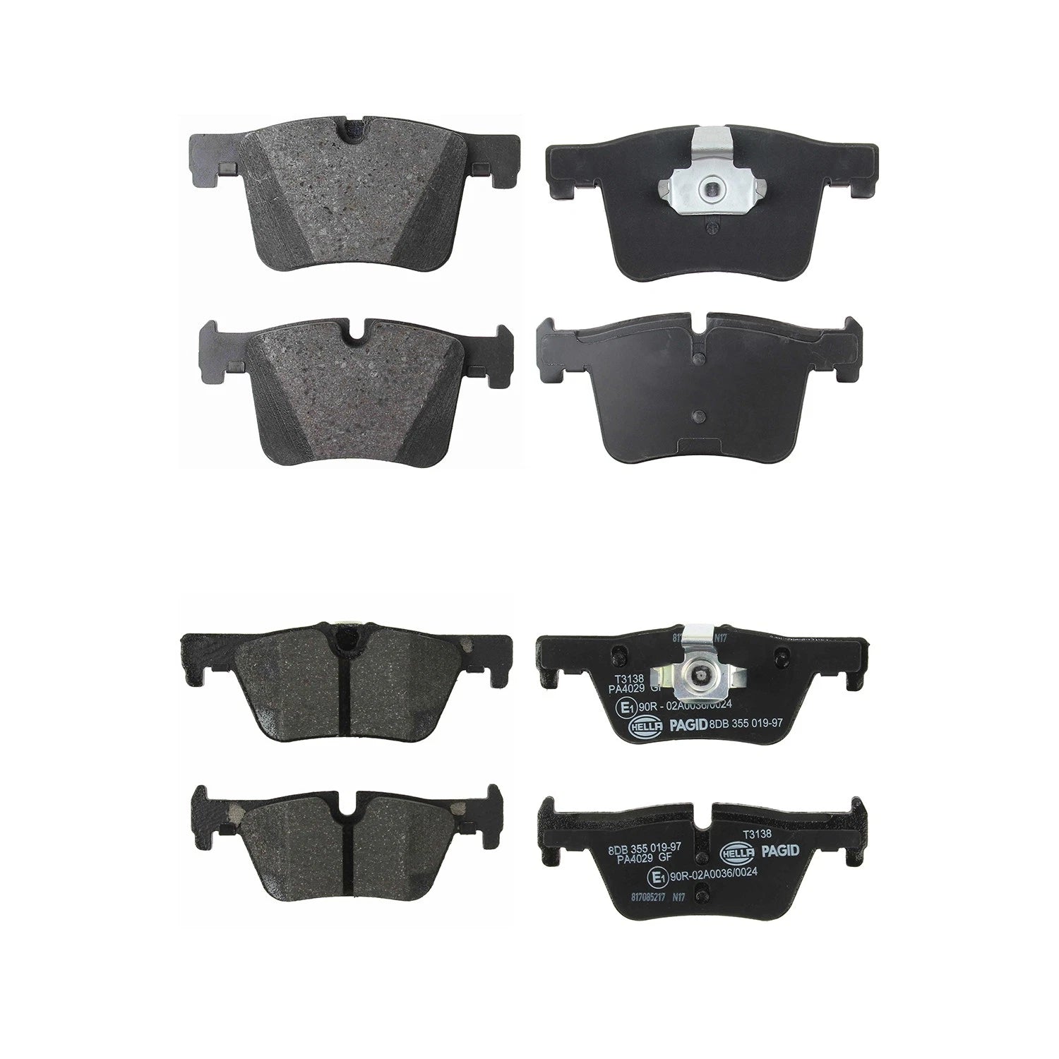 Hella Disc Brake Pads Kit for BMW F23 228i, F30 328d (2014–2019)