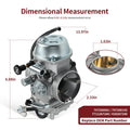 High Performance Carburetor Carb Assy for Can-Am DS650 (2000–2007)
