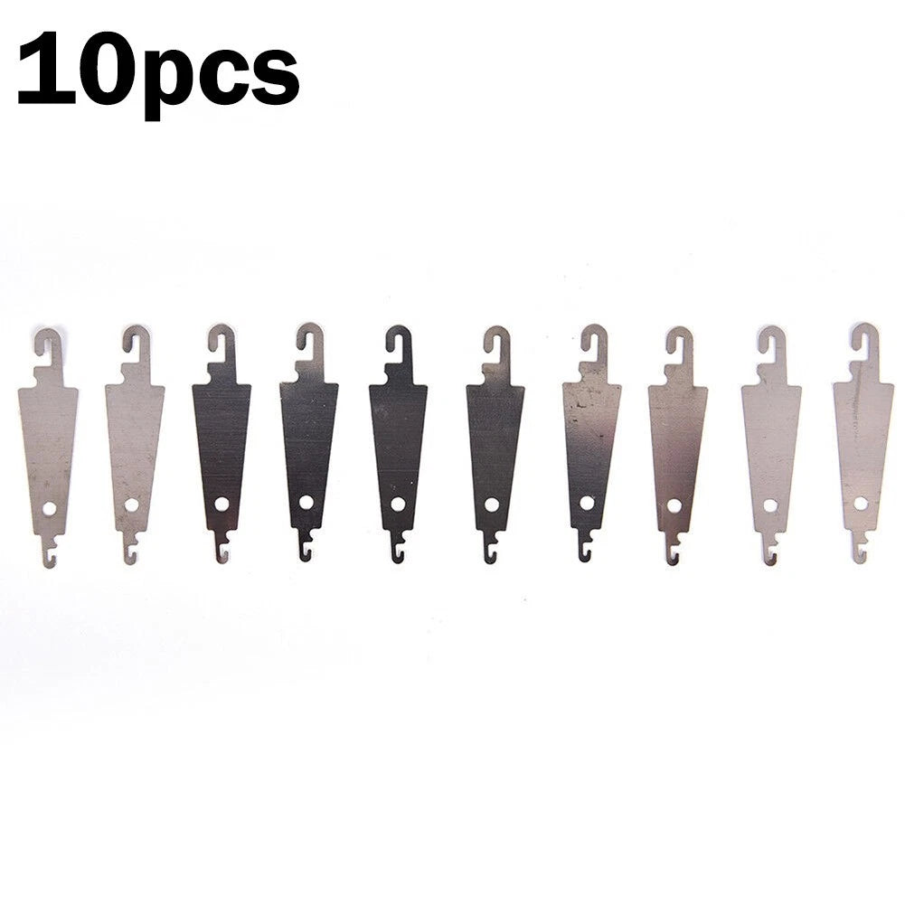 Set of 10 Stainless Steel Needle Threading Tools for Hand Sewing