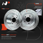 Drilled Brake Rotors for Ford Crown Victoria Mercury Grand Marquis