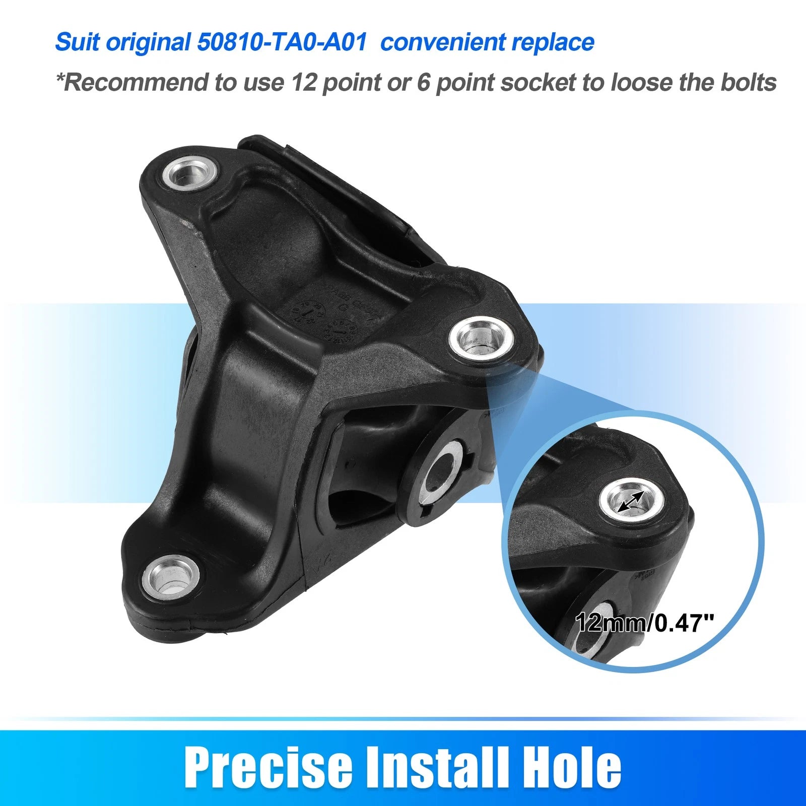 Engine Motor Mount Rear 50810-TA0-A01 for Honda Accord (2003–2007)