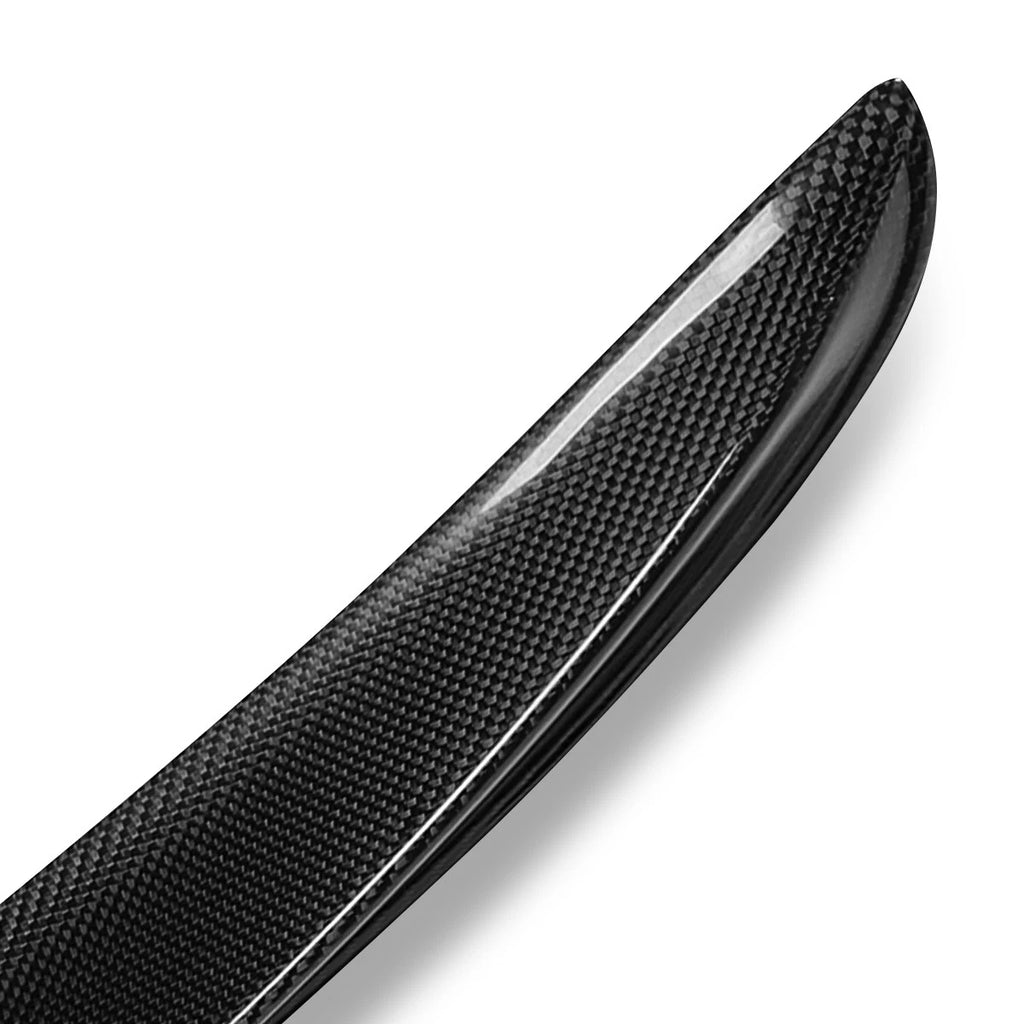 Carbon Fiber V-Type Rear Trunk Spoiler for Audi A3 Quattro S3 (2022–2023)
