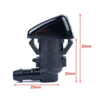 2X Windshield Washer Nozzle Wiper Spray Jet 68260443AA for Jeep Grand Cherokee (2011–2020)