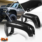 Pocket-Riveted ABS Wheel Fender Flares for Chevy/GMC C/K (1988–1999)