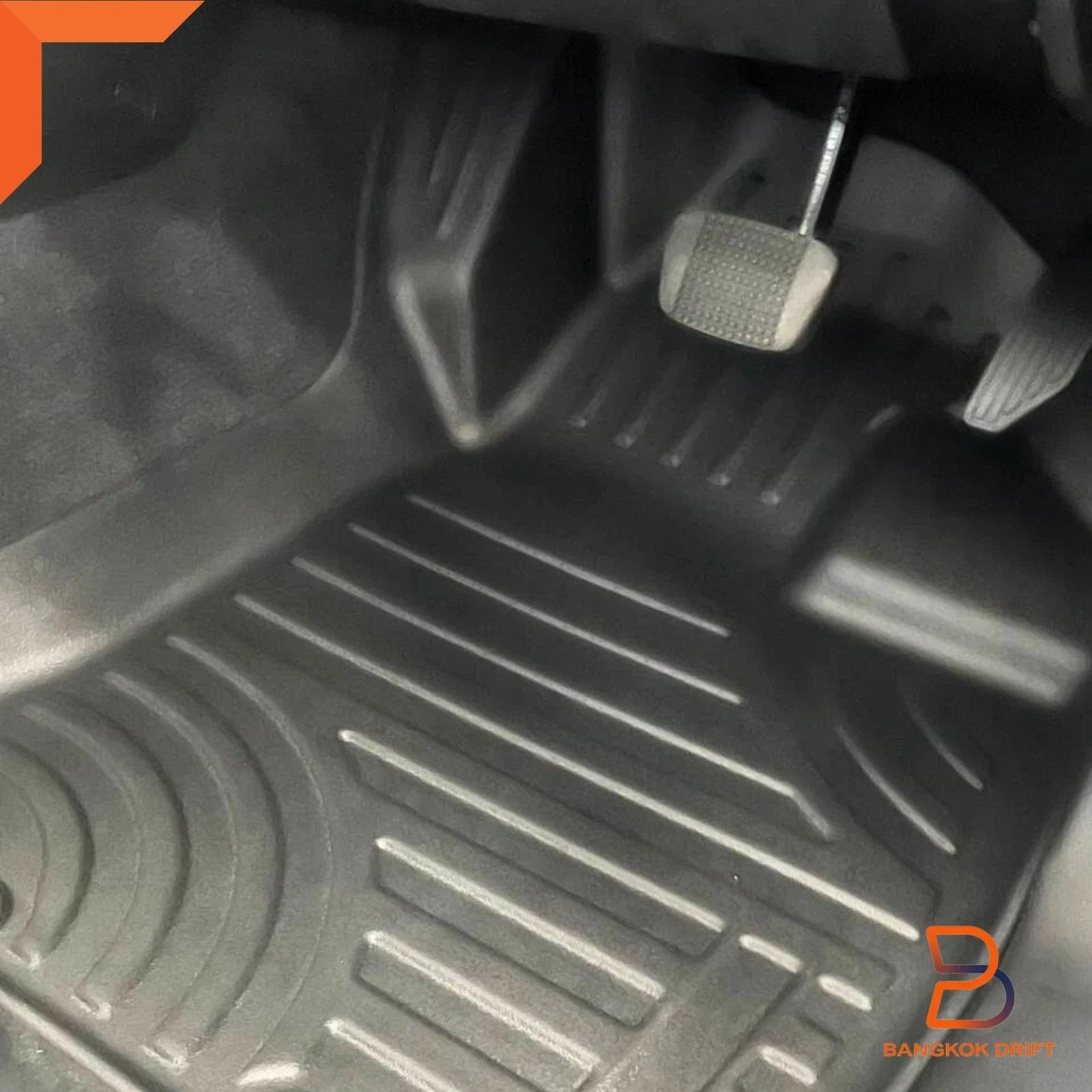 Premium 3D TPE All Weather Floor Mats for Mitsubishi Triton MV (2023-2025)