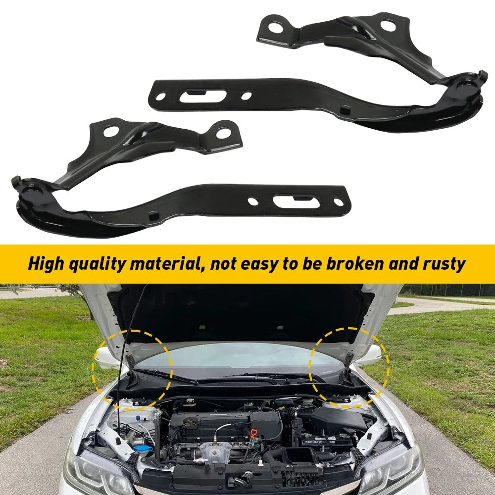 2X Front Hood Hinges for Honda Accord (2018–2022)