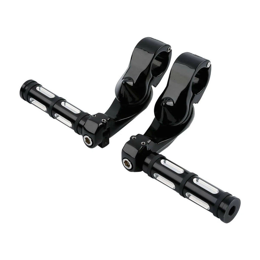 1 1/4" Engine Guard Bar Footpeg Mount for Harley Street Road Glide