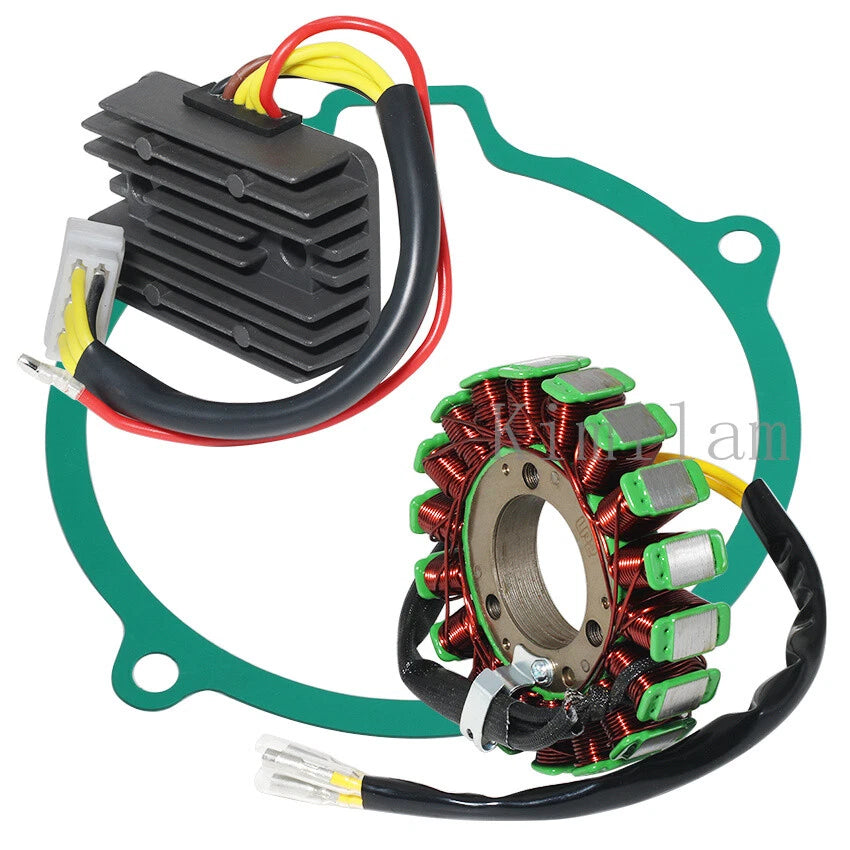 Stator Coil, Regulator, Gasket for Kawasaki KZ550 (1981–1982) Z550 GT550 (1983–1994)
