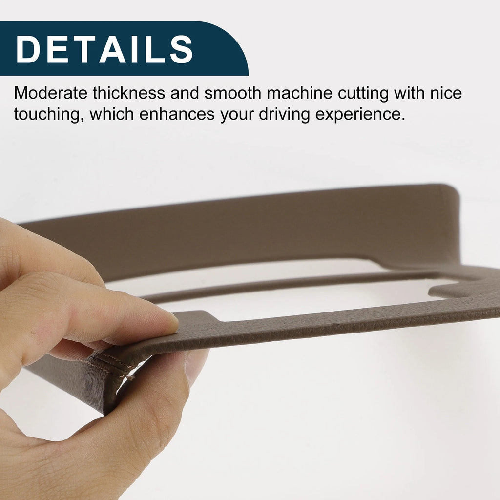 Center Console Panel Sticker for Mercedes-Benz GLA Class (2020–2021) Deep Brown
