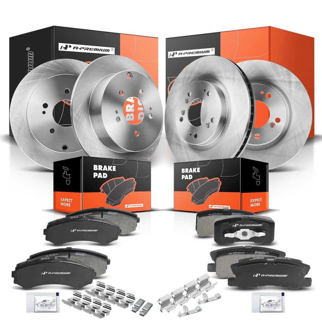 Disc Brake Rotors & Ceramic Pads for Mitsubishi Endeavor (2004–2011)