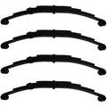 Set of 4 Double Eye Leaf Springs for Boat Utility Trailer (25.25", 2500lb)
