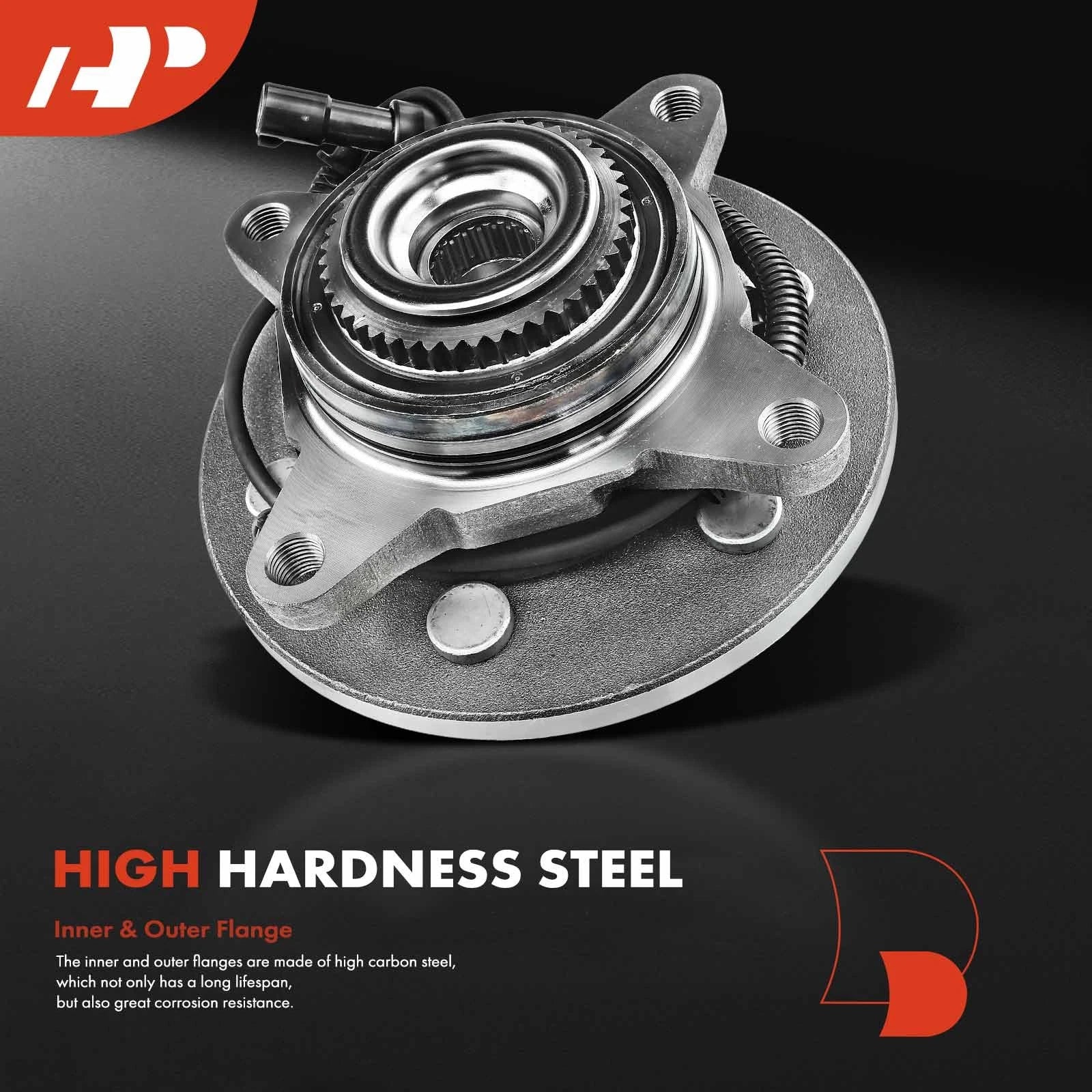Front Wheel Hub & Bearing Assembly for Ford F-150 (2005–2008)