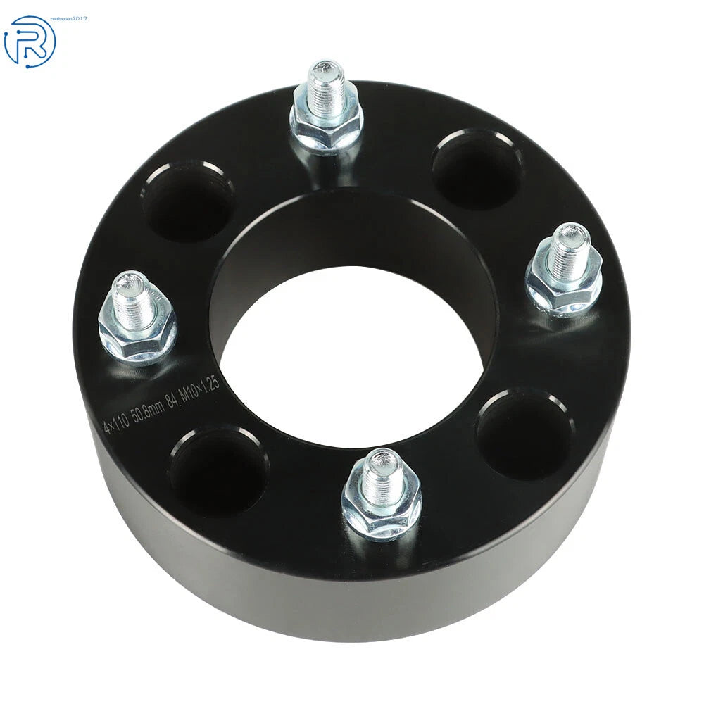 Set of 4 Wheel Spacers 4x110 2" 74mm M10x1.25 for Honda Recon 250 (1997–2009)